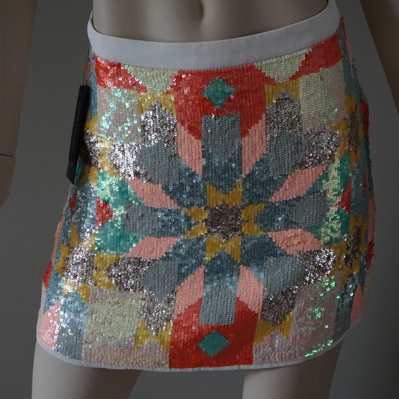 Marciano Guess April Multicolor Sequin Emb… - Picture 4 of 8